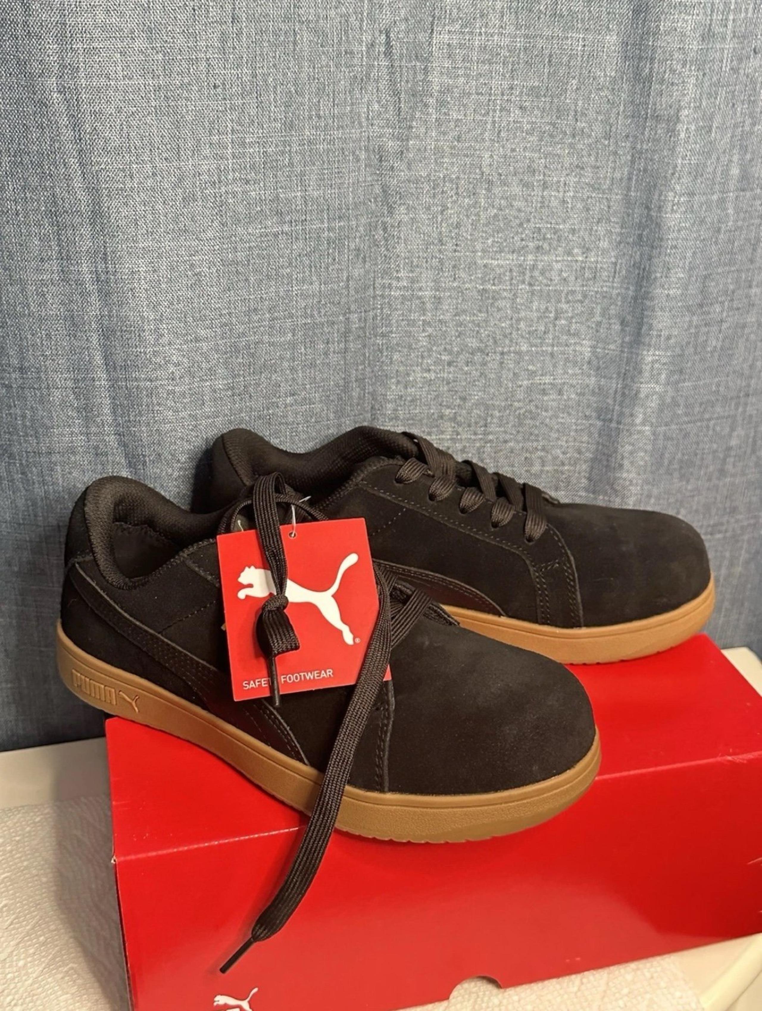 PUMA - Women’s Iconic Low - Safety Work Shoes . Size 7M