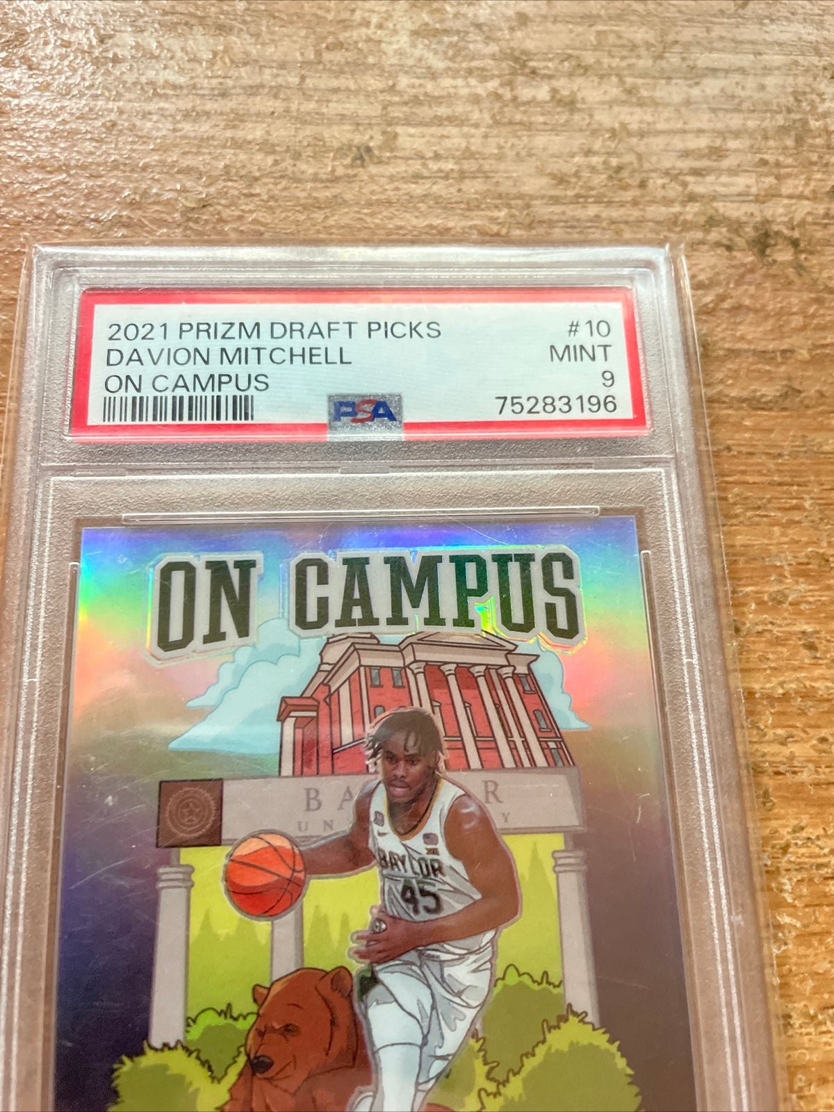 2021 Prizm Draft Picks Davion Mitchell On Campus