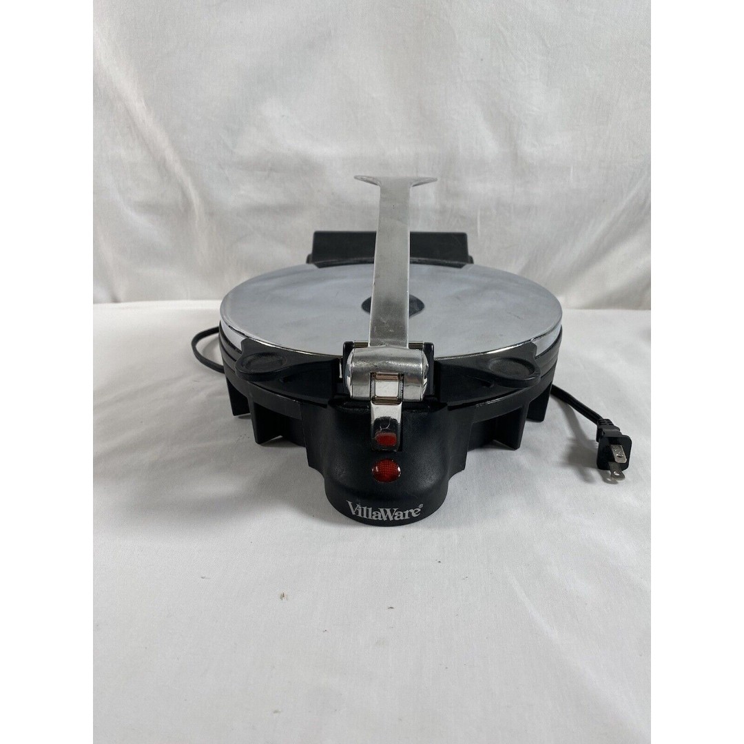 VillaWare Grand Wrap Electric Non Stick Tortilla & Flatbread Maker 5955 Work