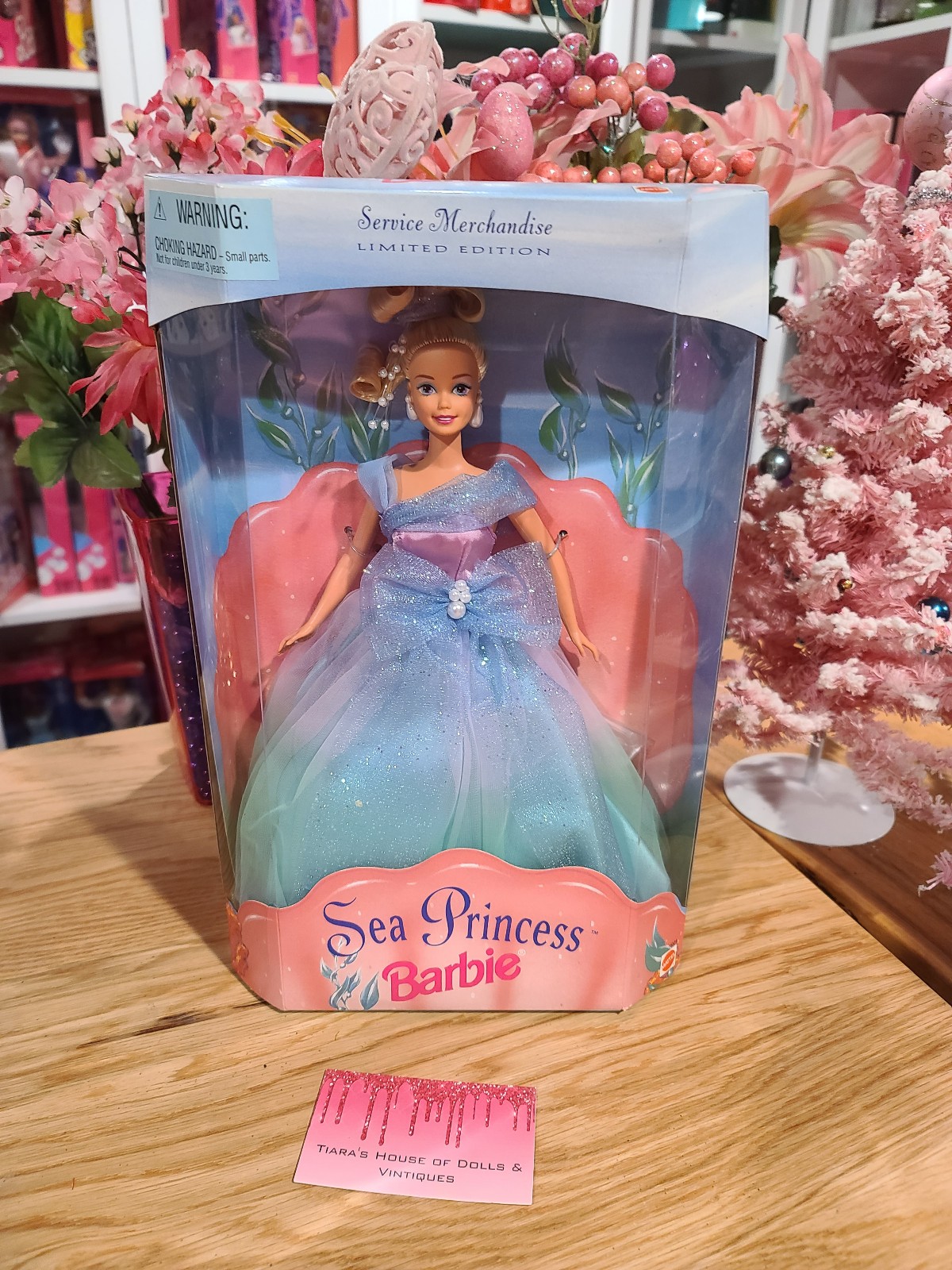NEW! 1996 SEA PRINCESS BARBIE! SERVICE MERCHANDISE LIMITED EDITION