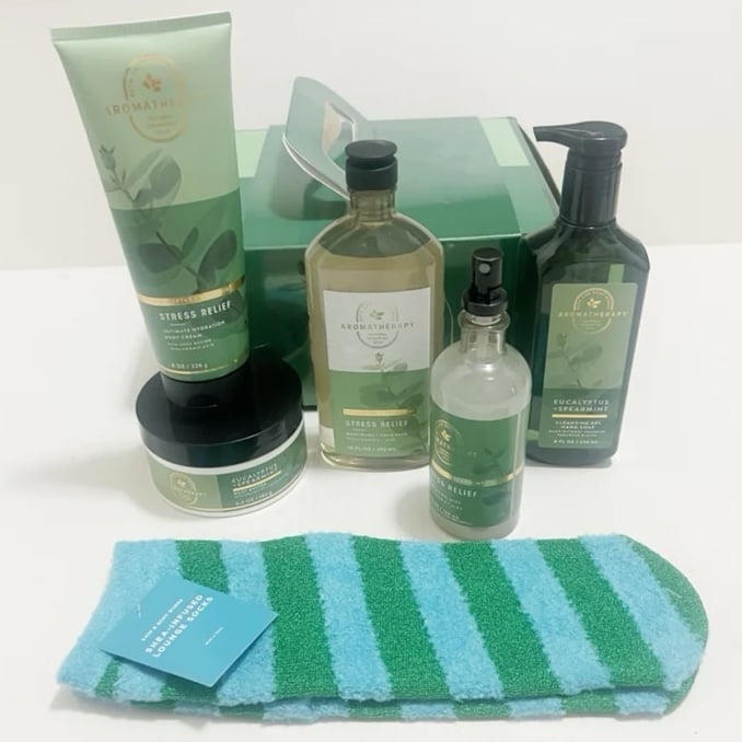Limited edition BATH & BODY WORKS Eucalyptus Spearmint Gift box