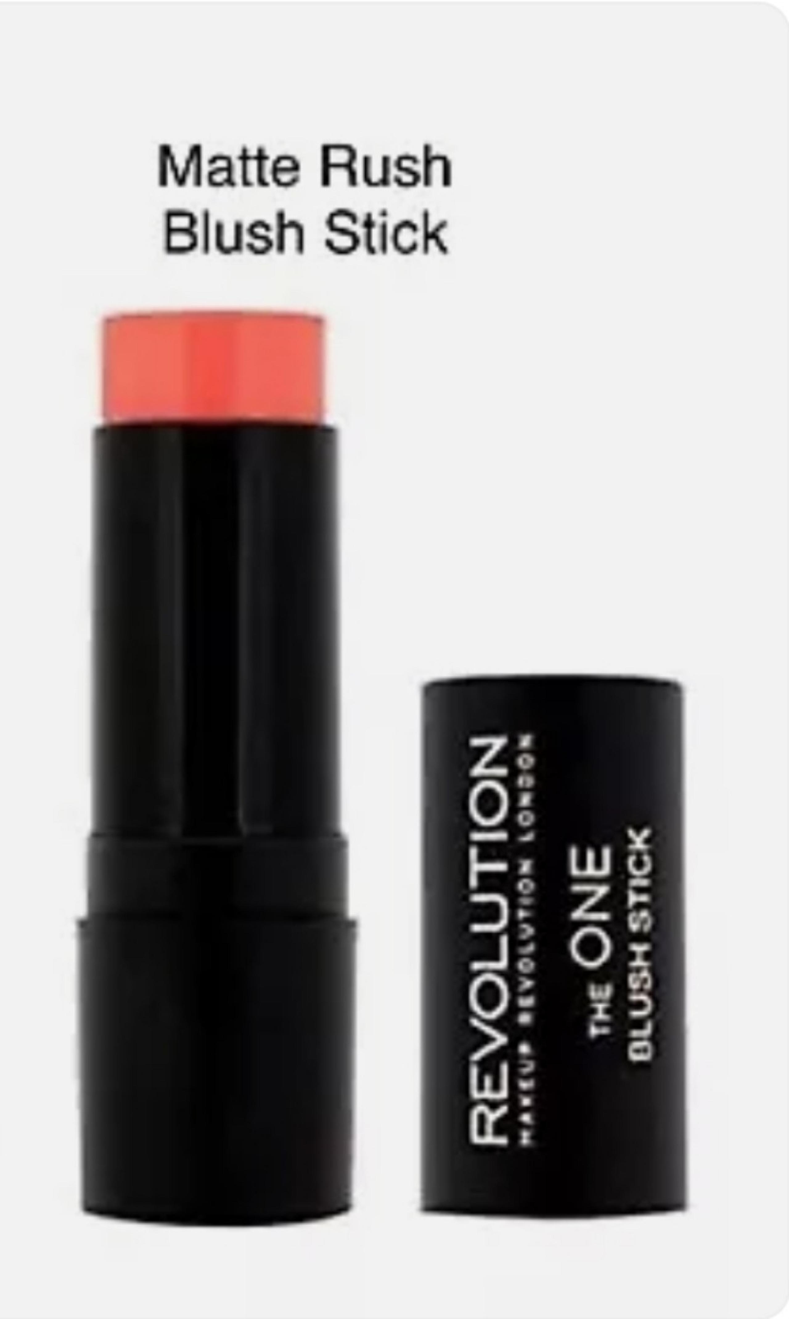 Makeup Revolution The One Blush Stick for Cheeks and Lips in Matte Rush