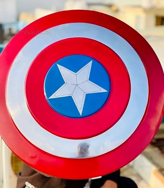 Captain America Shield Marvel Legends 75th Anniversary Avengers Alloy Metal