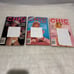 RARE Lot of 3 CHIC Letters Mini Magazines with (1) VHS 1987 & 1988
