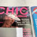 RARE Lot of 3 CHIC Letters Mini Magazines with (1) VHS 1987 & 1988