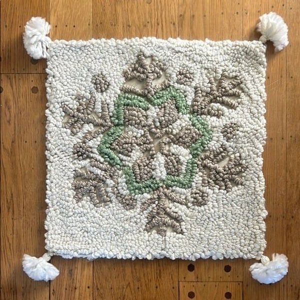 Pottery Barn Snow Flake Pillow Cover