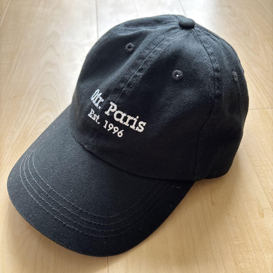 【格安saleスタート】 Condition Excellent 【Ofr.Paris】Cotton Hats Black Cap Baseball 帽子