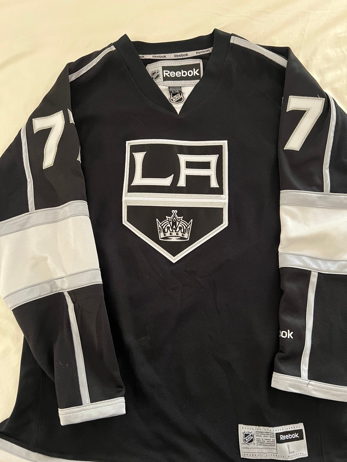 Los Angeles Kings Reebok autograph Jeff Carter jersey Anze Kopitar and more
