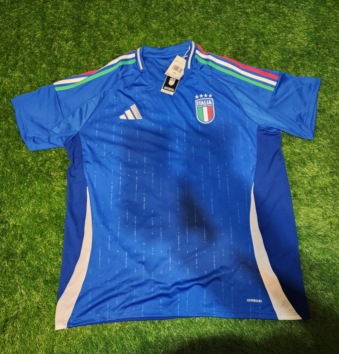 Italy Team Jersey Home Football Soccer Shirt 2024 Adidas Men Sz 2xl Andrea Pirlo