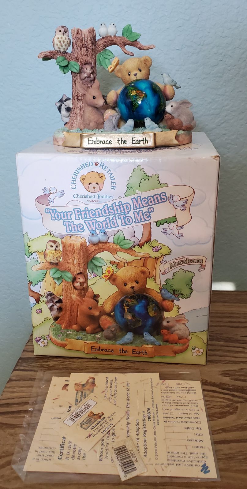 Cherished Teddies Your Friendship Means The World #706876 2000 Priscilla Hillman