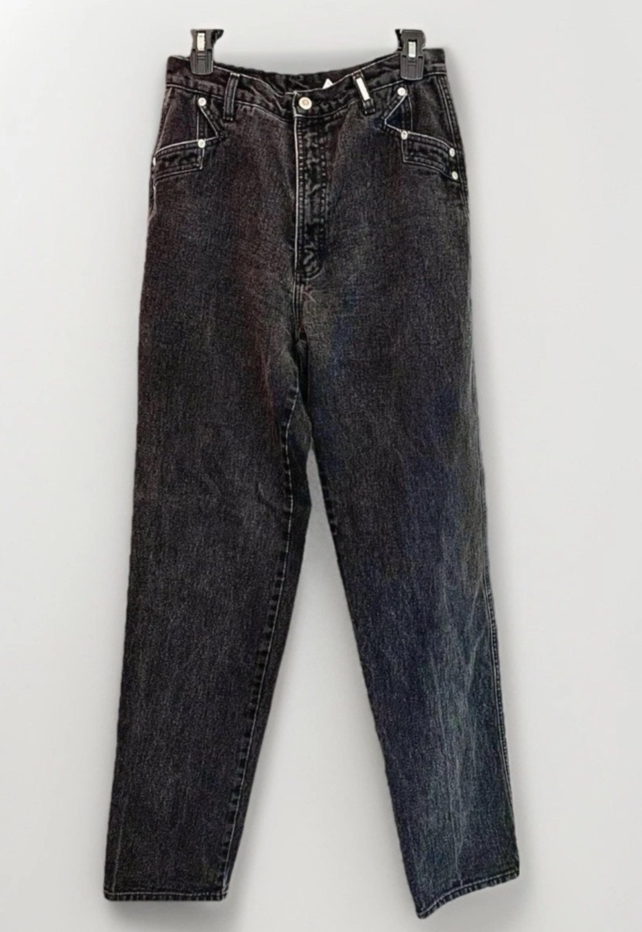 Vintage 90s Rockies Bareback Jeans Sz 32/13 Rocky Mountain Black Denim