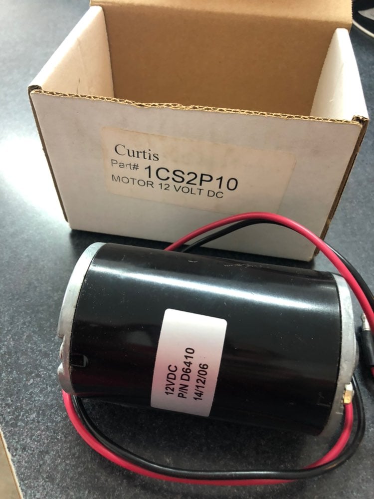Curtis 12 Volt Motor