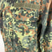 German Bundeswehr Flecktarn Camo Military Parka Jacket GR13 XL Tall Hood