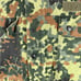 German Bundeswehr Flecktarn Camo Military Parka Jacket GR13 XL Tall Hood