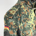 German Bundeswehr Flecktarn Camo Military Parka Jacket GR13 XL Tall Hood