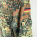 German Bundeswehr Flecktarn Camo Military Parka Jacket GR13 XL Tall Hood