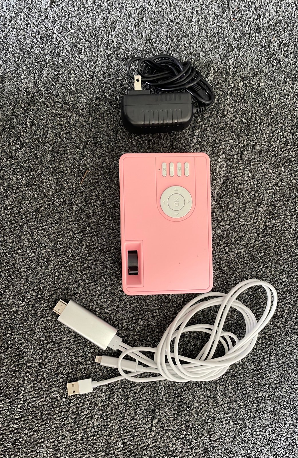 Pink projector