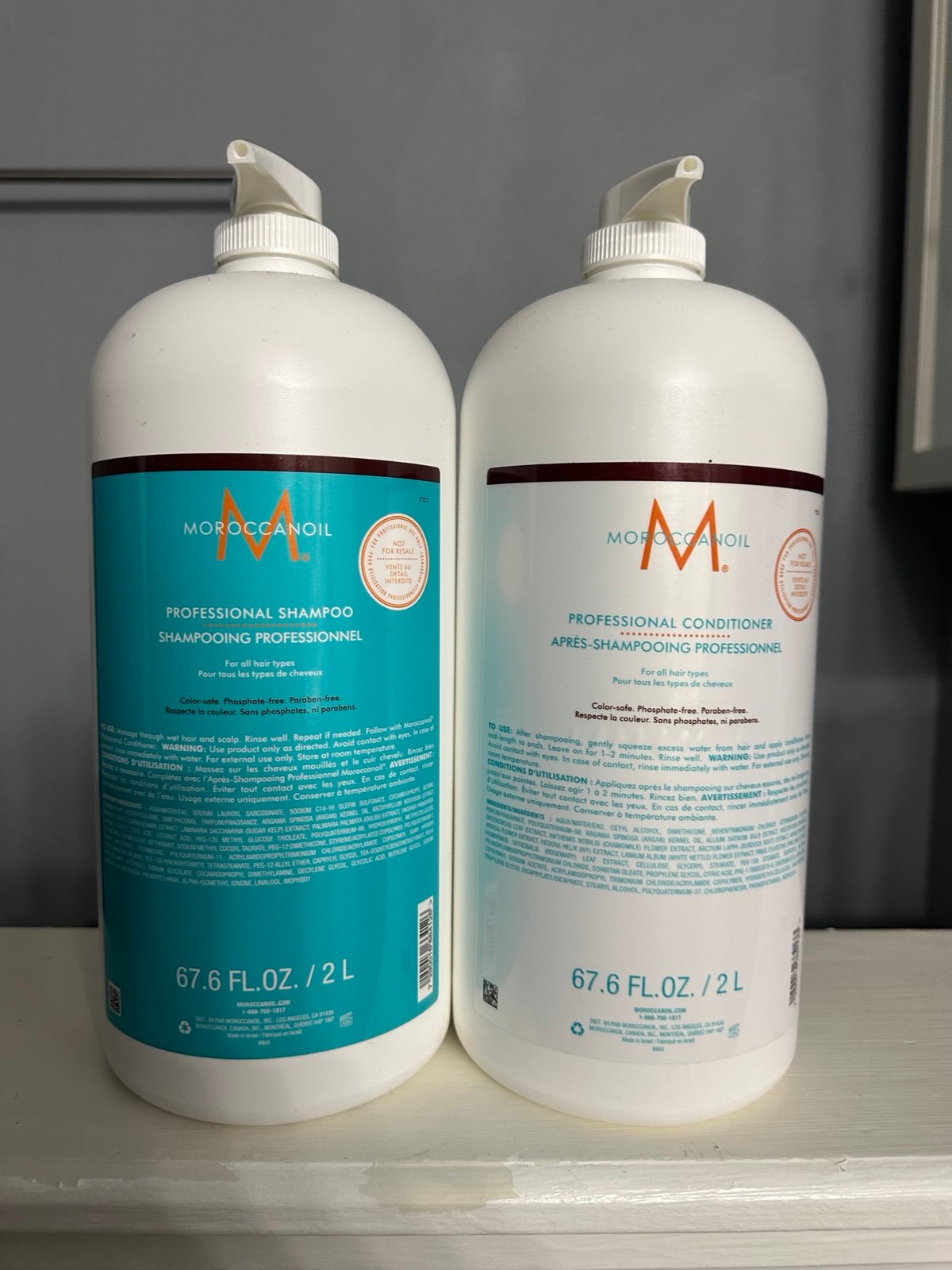 Moroccan Oil Shampoo and Conditioner