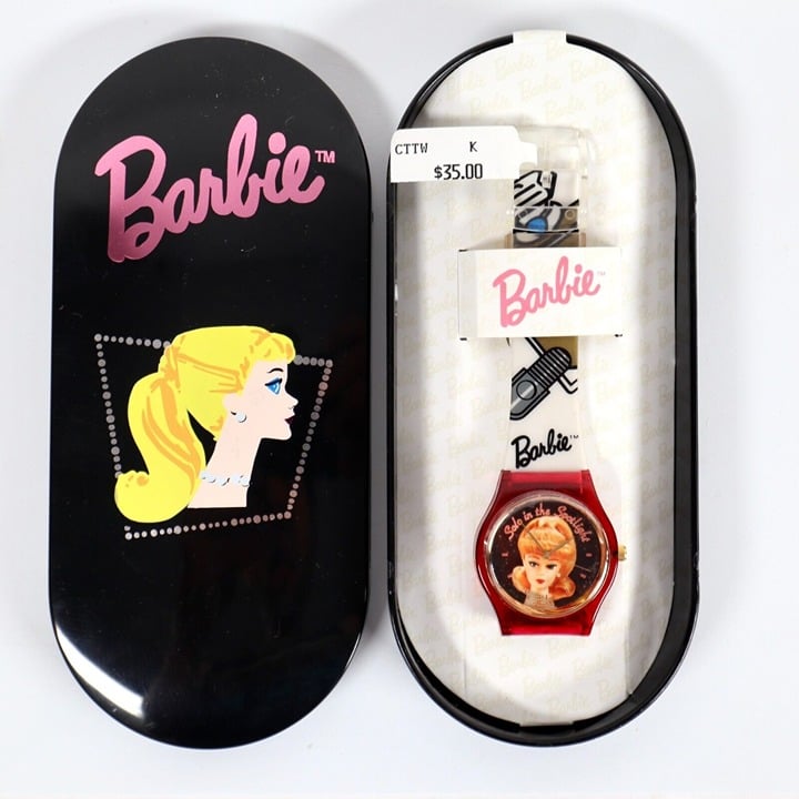 Barbie Solo In The Spotlight Watch With Tin Case 1996 NEW