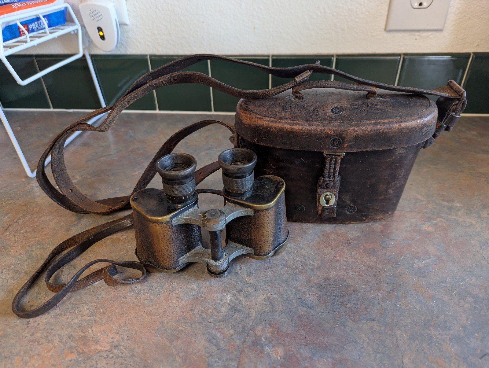 Vintage Carl Zeiss Jena MarineGlas 6x30 Binoculars