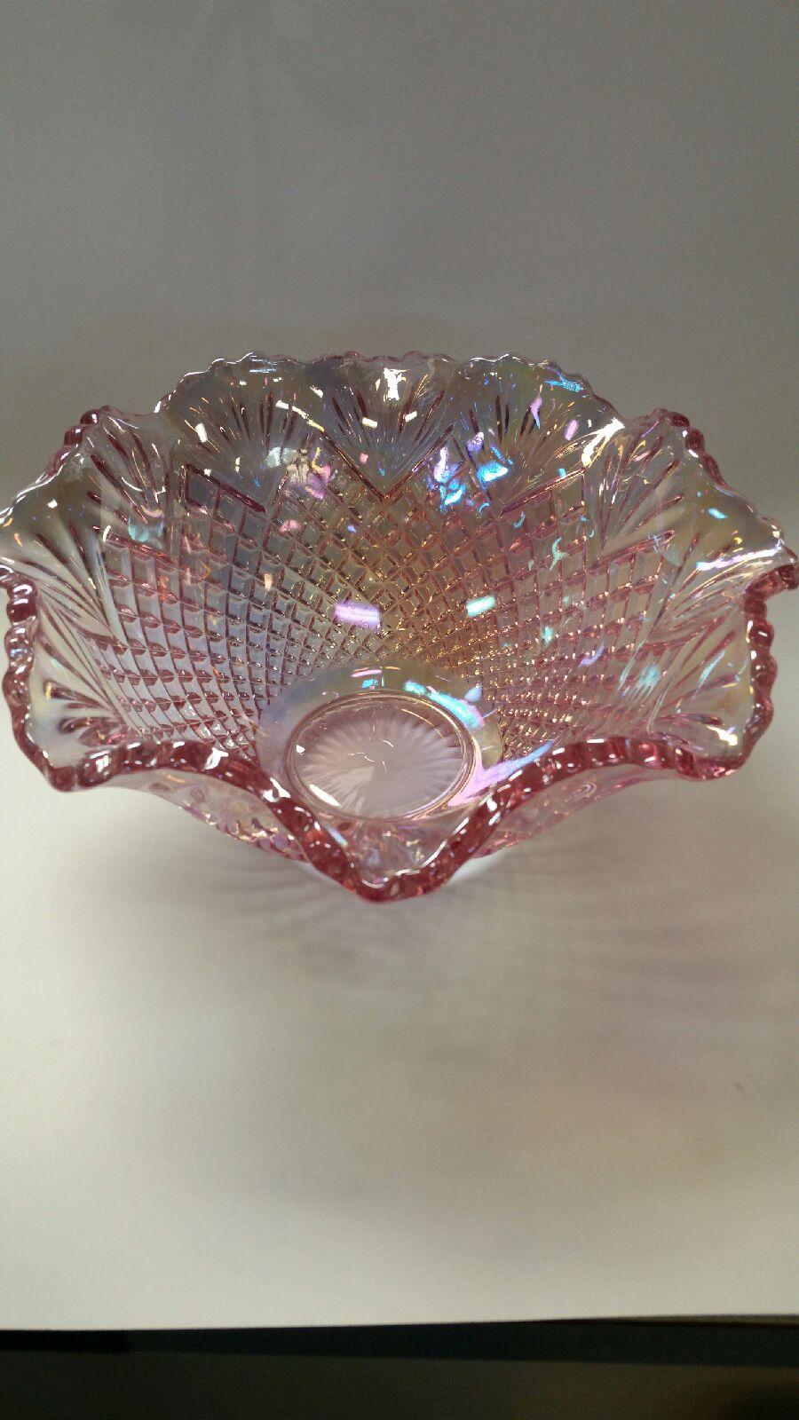 LE SMITH Pink punch bowl