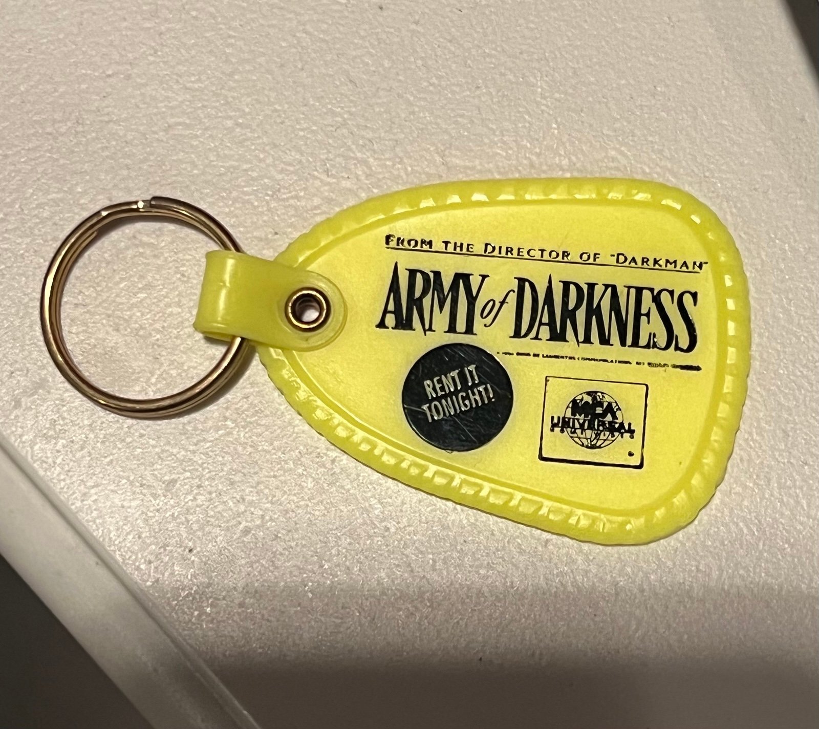 Evil Dead Promo Army of Darkness Keychain