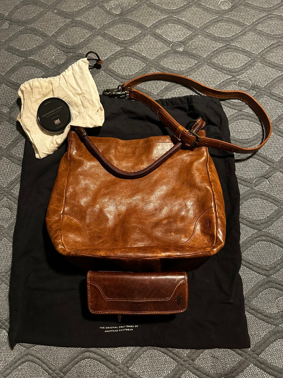 Frye Melissa Boho purse and wallet set