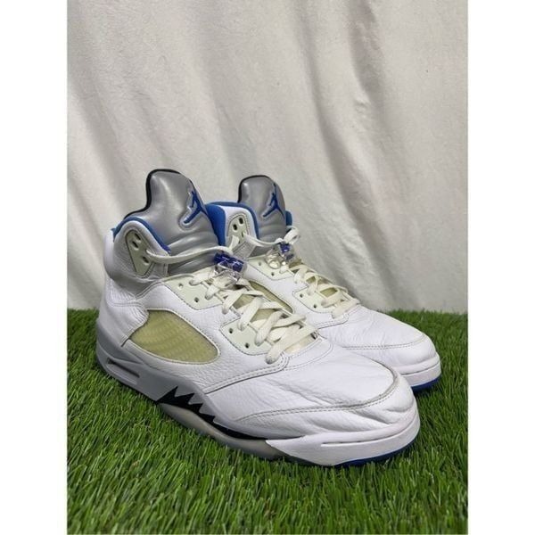 Size 13 - Air Jordan 5 Retro Stealth 2.0 ICY clean white blue