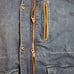 Cabela’s Outerwear Women’s Med Blanket Lined Denim Chore Jacket Leather Collar