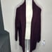 Free People Dreamy Day Cardigan purple size XS