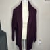 Free People Dreamy Day Cardigan purple size XS