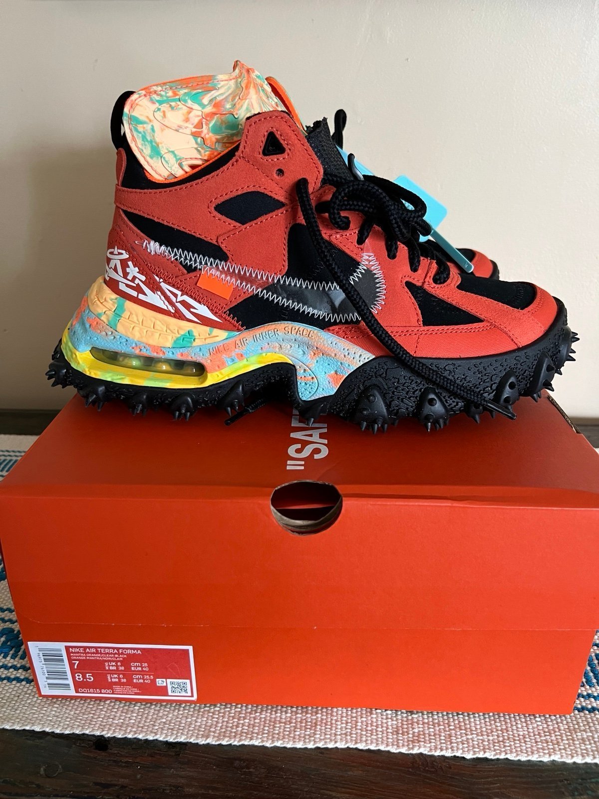 Nike Air Terra Forma x Off-white (7M / 8.5W)