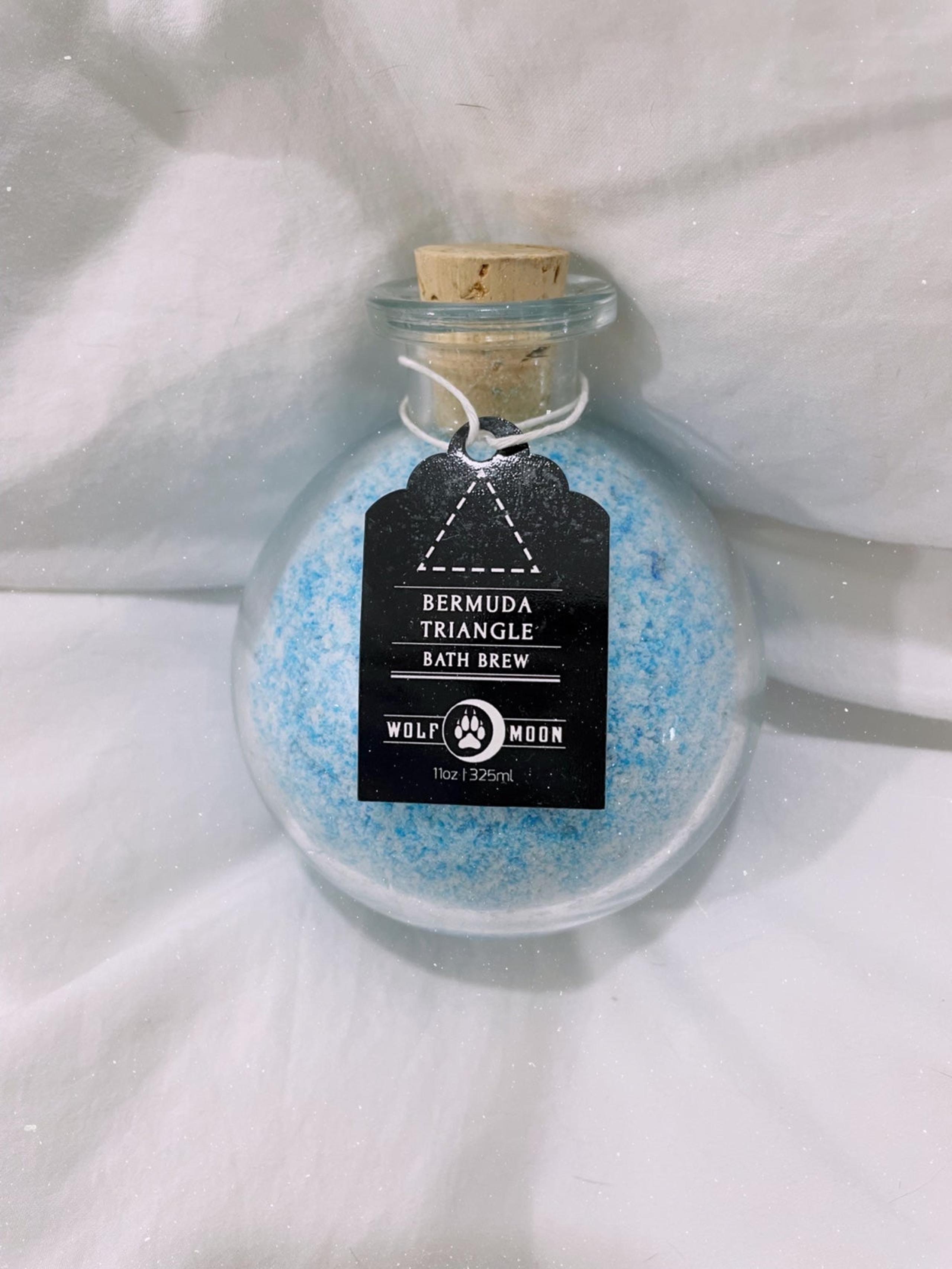 Wolf Moon Bermuda Triangle Bath Brew 11oz Bath Salt About 4 Baths
