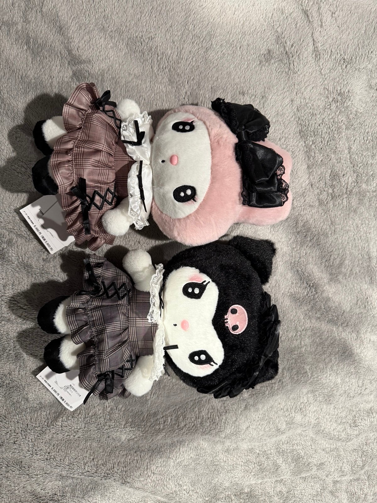 NWT Authentic Sanrio Kuromi My Melody Plush Bundle Japan Imported
