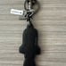 NWT Coach Rocket Bag Charm F30014 Antique-Nickel / Black-Multi