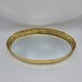 Vintage 1950s Gold Vanity Perfume Mirrored Tray