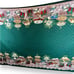 Vintage Christmas Tablecloth Teacups Cakes Border Green 99x57 Holiday Home Decor