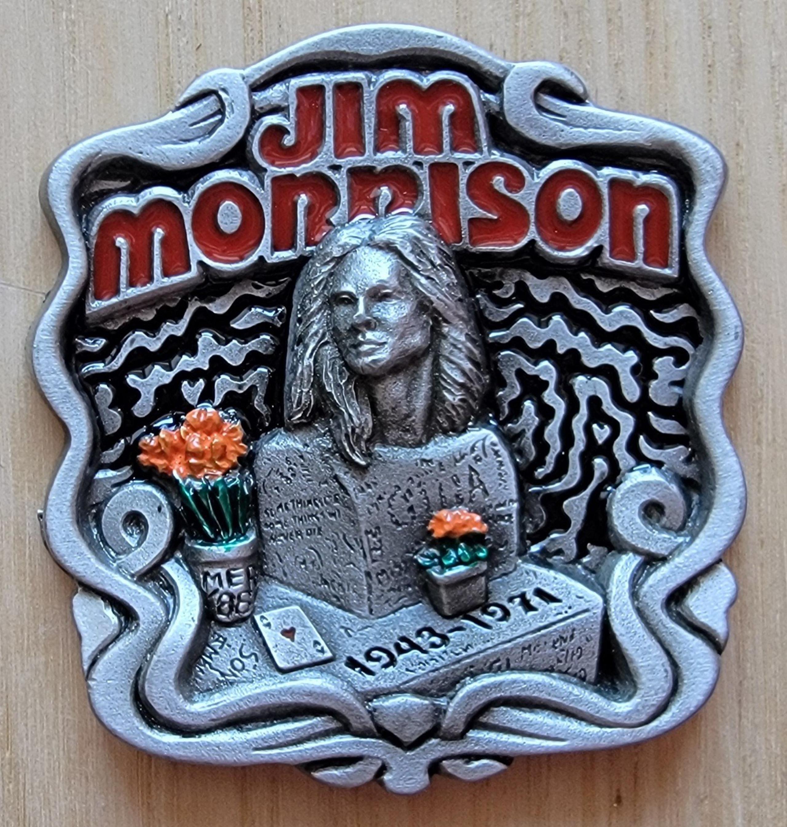The Doors - Jim Morrison Belt Buckle Badge Emblem