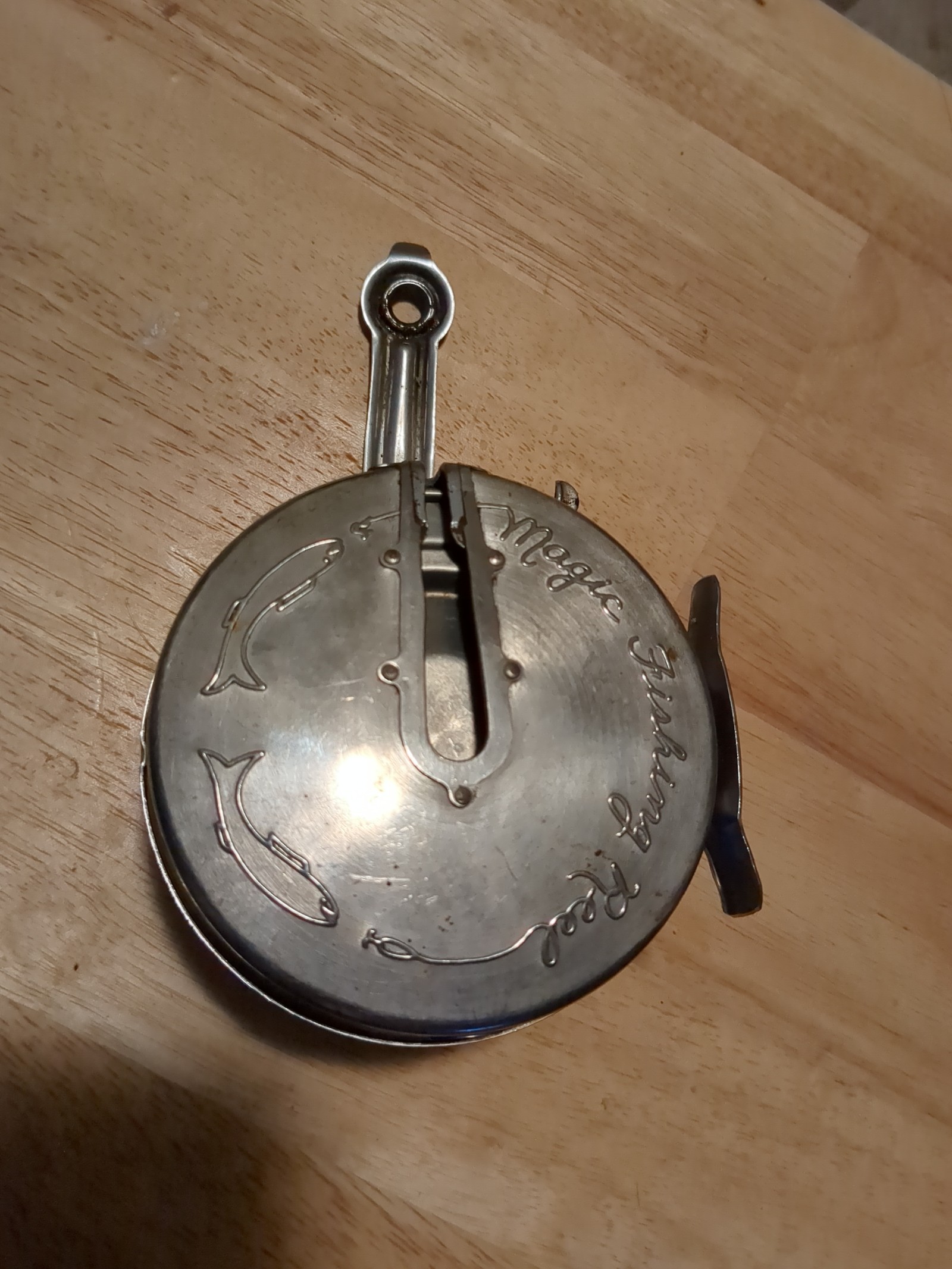 Vintage magic fishing reel