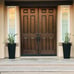 NEW 28 H Concrete Tall Tapered Planter