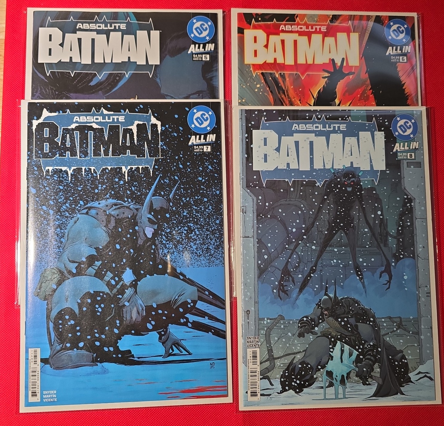 DC Comics, Absolute Batman Lot of 4 Books.