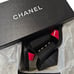 Chanel Red & Black Leather CC Open Toe Slide Heels & Box, EU 36 / US 5.5, VTG