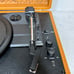 Crosley Portable Record Player Bluetooth Intricate Embossed Faux Leather