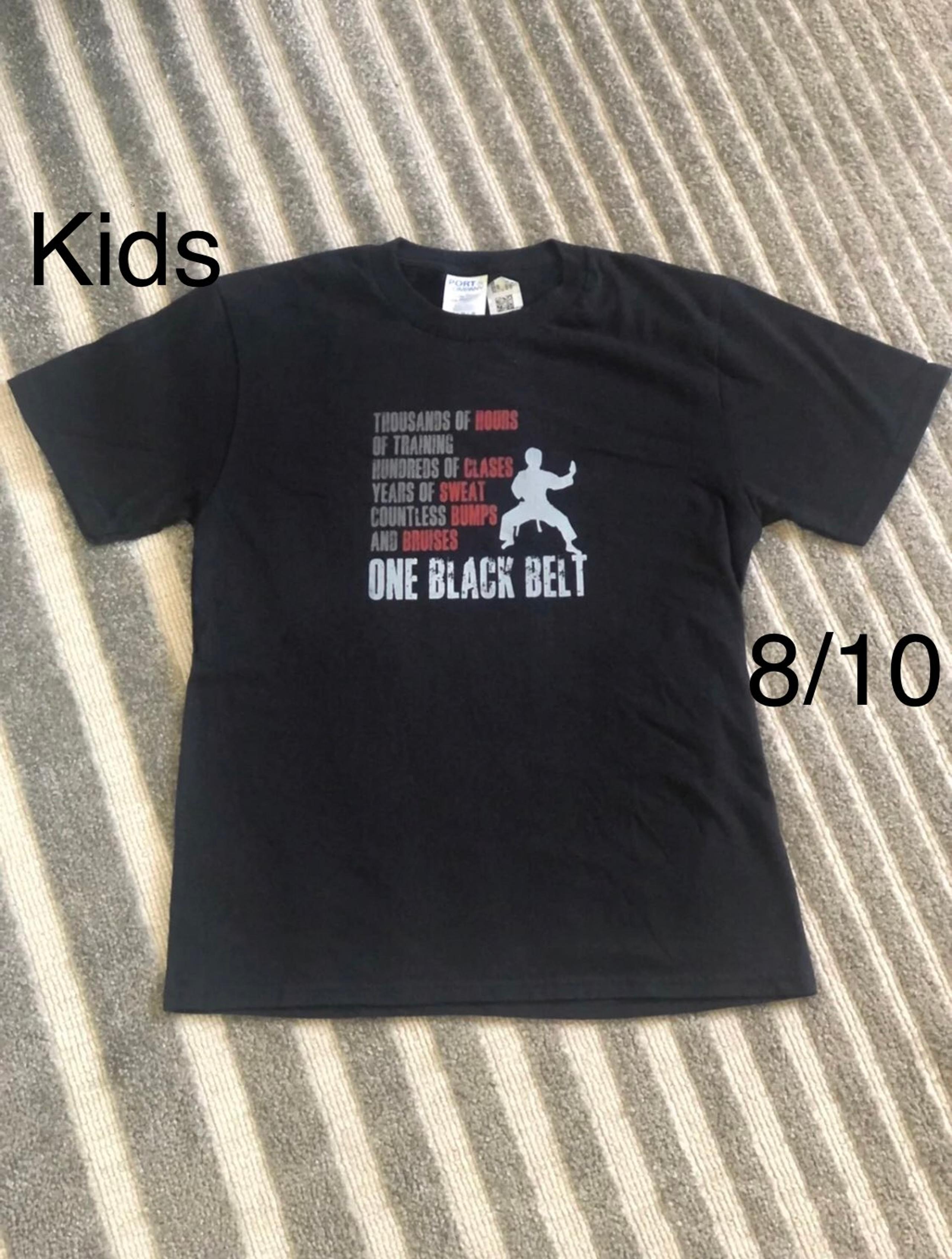 Black belt shirt