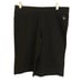 CHRISTINE ALEXANDER Medium Bermuda Short BLACK Cotton Gym Lounge Gym Track Sho