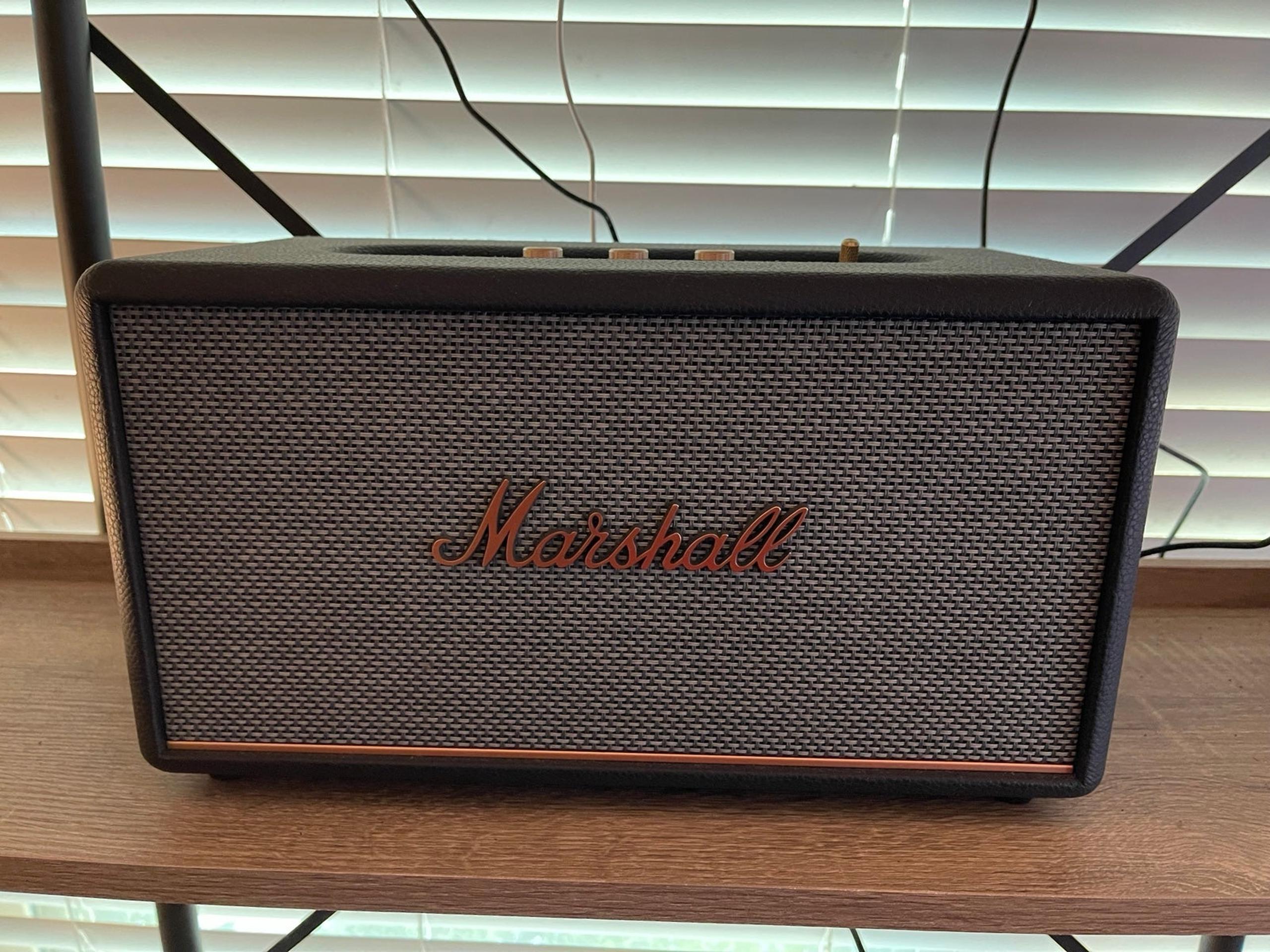 Marshall Stanmore III Bluetooth Wireless Speaker,Black