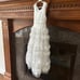 Size 7 First Communion / Flower Girl Gorgeous Dress, Crown Veil and Gloves