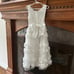 Size 7 First Communion / Flower Girl Gorgeous Dress, Crown Veil and Gloves