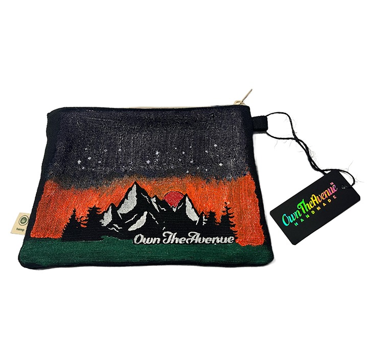 OwnTheAvenue Hiking Camping Forest Nature Mountains Sunset Purse Bag Handmade