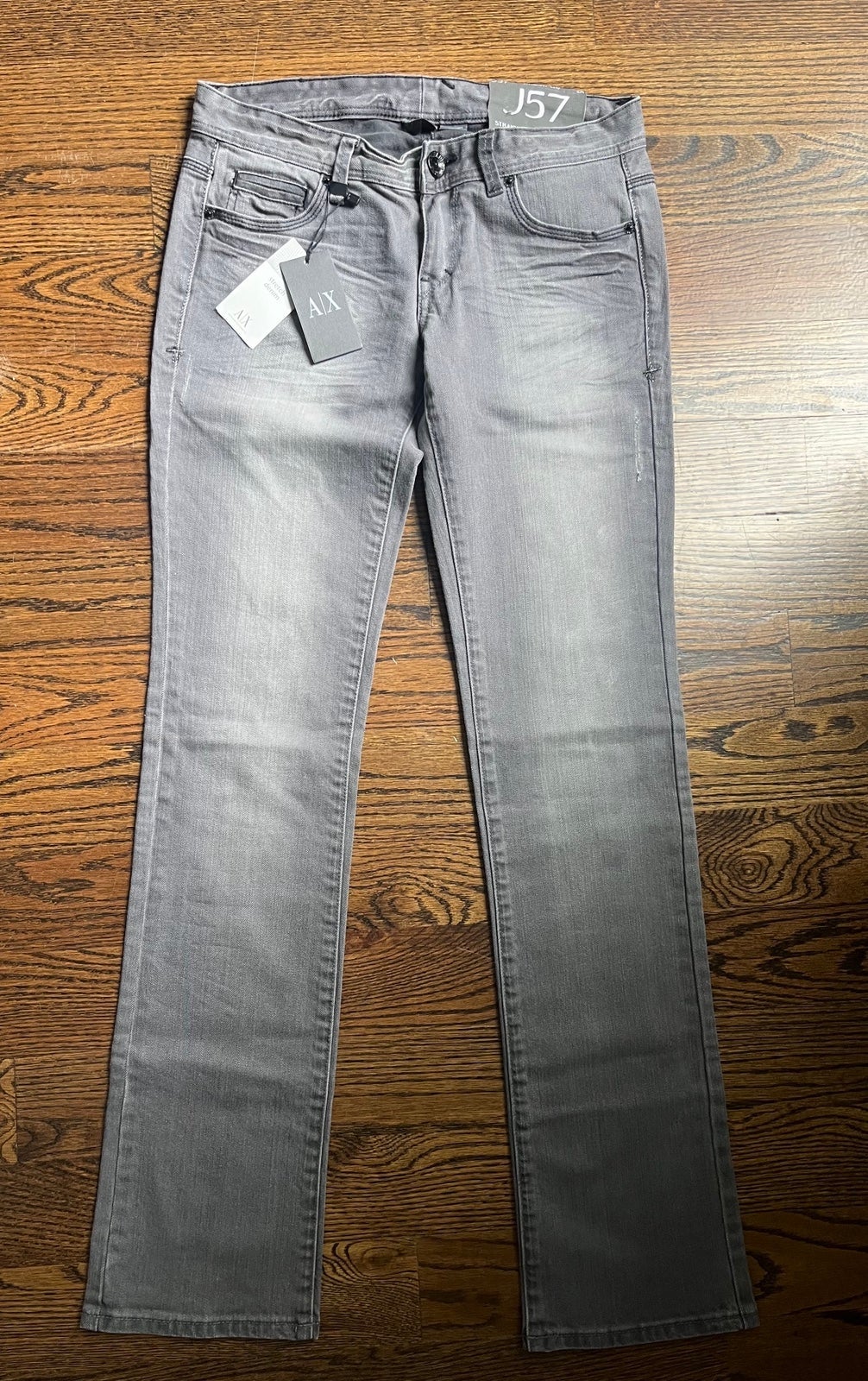 A|X Armani Exchange Women's J57 Jeans Size 2 Straight Leg NWT